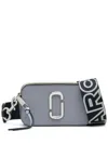Marc Jacobs Crossbody Bag With Prominent Logo In Gray