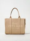 Marc Jacobs The Large Leather Tote Bag In Beige