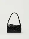 Marc Jacobs The Quilted Snapshot Convertible Shoulder Bag In Black