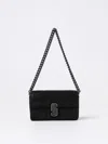 Marc Jacobs Black Fixed Curb Chain Shoulder Strap Bag In Black