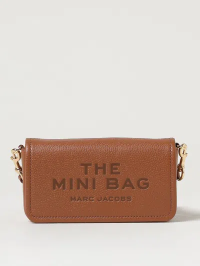 MARC JACOBS CROSSBODY BAGS MARC JACOBS WOMAN COLOR BROWN,H08984032