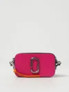Marc Jacobs Pink The Snapshot Crossbody Bag In Fuchsia
