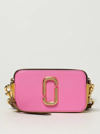 MARC JACOBS CROSSBODY BAGS MARC JACOBS WOMAN COLOR PINK,H13609010