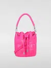 Marc Jacobs Pink 'the Leather Bucket' Bag In Pink