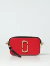 Marc Jacobs The Colorblock Snapshot Bag In Red