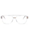 Marc Jacobs Crystal Acetate Glasses In Metallic