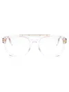 Marc Jacobs Crystal Acetate Glasses In Pink