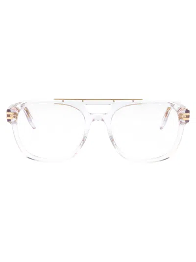 Marc Jacobs Crystal Acetate Glasses In Gray