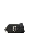 Marc Jacobs The Snapshot Crystal Embellished Camera Bag In Black