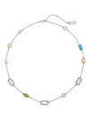 Marc Jacobs Crystal-embellished Necklace In Metallic