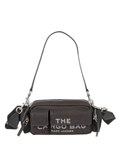 Marc Jacobs Cylindrical Black Bag In Gray
