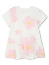 Marc Jacobs Printed Cotton Jersey Dress In White