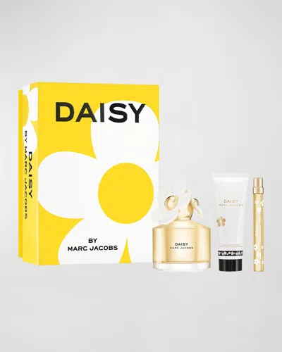 Marc Jacobs Daisy 3-piece Eau De Toilette Gift Set In White