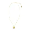 Marc Jacobs Daisy Balloon Pendant Necklace In Gold