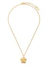 Marc Jacobs Daisy Balloon Pendant Necklace In Gold