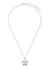 Marc Jacobs Daisy Balloon Necklace - Metal - Silver In Silver