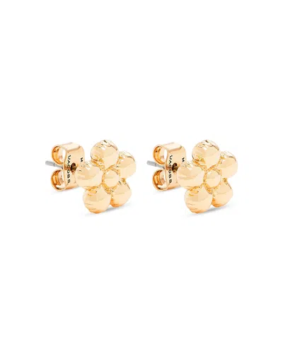 Marc Jacobs Daisy Balloon Stud Earrings In Gold