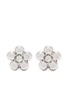 Marc Jacobs Daisy Balloon Stud Earrings In Metallic
