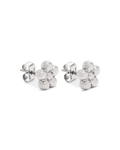 Marc Jacobs Daisy Balloon Stud Earrings In Silver