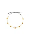 Marc Jacobs Elegant Gold Statement Necklace In Multi