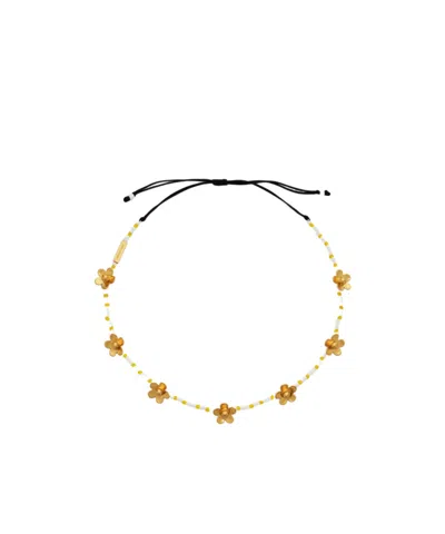 MARC JACOBS DAISY BEADED NECKLACE