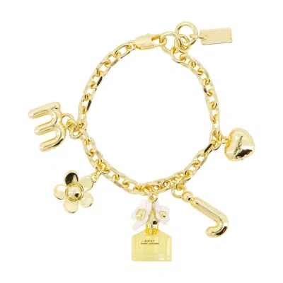 Marc Jacobs Daisy Bracelet In Gold