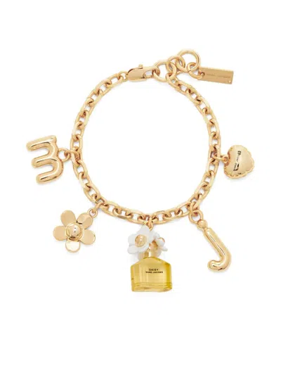 Marc Jacobs Daisy Charm Bracelet In Transparent