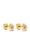 Marc Jacobs Daisy Earrings In Gold