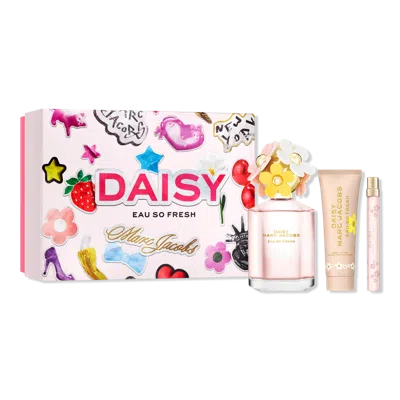 Marc Jacobs Daisy Eau So Fresh Eau De Toilette And Body Lotion 3-piece Gift Set