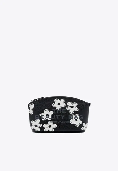 Marc Jacobs Daisy Leather Pouch Bag In Black