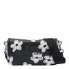 Marc Jacobs Textured Black Leather Mini Bag In Multicolor