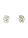 Marc Jacobs "daisy" Micro Earrings In Metallic
