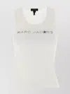 Marc Jacobs White Tank Top With Embroidered Logo