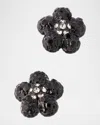 Marc Jacobs Daisy Pave Micro Earrings