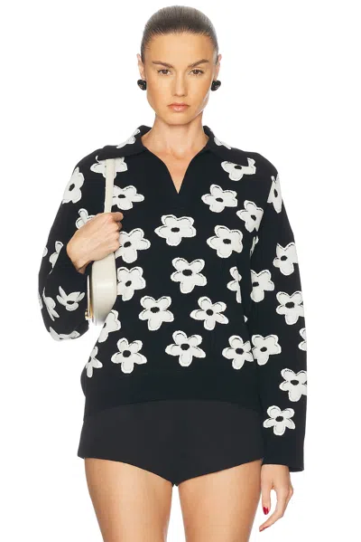 MARC JACOBS DAISY POLO TOP