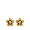 Marc Jacobs Daisy Stud Earrings In Gold