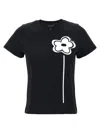 Marc Jacobs 'daisy' T Shirt In Black
