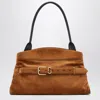 Marc Jacobs The Suede Dakota Satchel Bag In Yellow