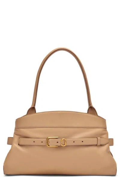 Marc Jacobs Dakota Leather Shoulder Satchel In Brown