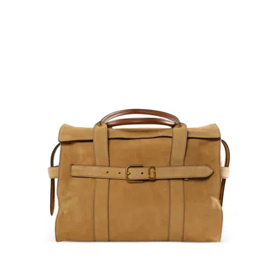 Marc Jacobs Dakota Suede Tote Bag In Brown