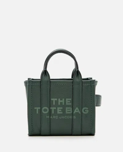 MARC JACOBS DARK GREEN THE LEATHER CROSSBODY BAG