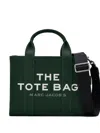 Marc Jacobs Dark Green The Small Tote Bag In Dark Green
