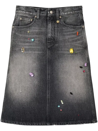 MARC JACOBS DARK GREY CHARM SKIRT
