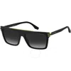 Marc Jacobs Dark Grey Gradient Browline Men's Sunglasses Marc 568/s 0807/9o 58
