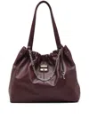 Marc Jacobs Dark Plum Cristina Tote In Purple
