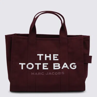 Marc Jacobs Dark Purple Cotton The Medium Tote