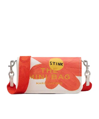MARC JACOBS MARC JACOBS X DAVID SHRIGLEY LOGO PRINTED MINI BAG