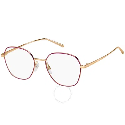 Marc Jacobs Demo Butterfly Ladies Eyeglasses Marc 476/g 0bsl 54 In Gold Tone