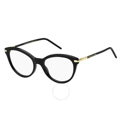 Marc Jacobs Demo Butterfly Ladies Eyeglasses Marc 617 0807 52 In Black