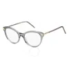 Marc Jacobs Demo Butterfly Ladies Eyeglasses Marc 617 0kb7 52
